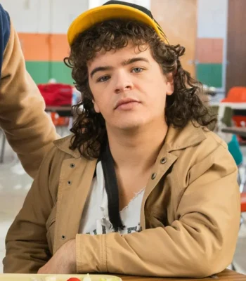Gaten Matarazzo Stranger Things S05 Beige Coat
