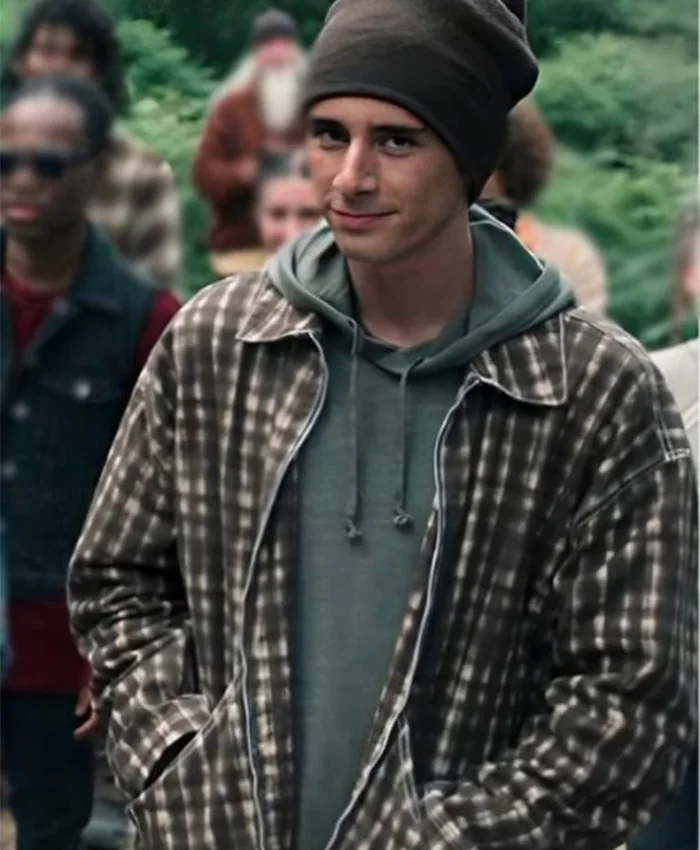 Georgie Farmer Wednesday S02 Plaid Jacket Georgie Farmer Wednesday S02 Plaid Jacket