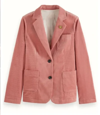 Ghosts US S04 Sam Pink Corduroy Blazer