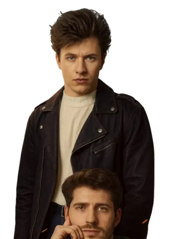 Gijs Blom The Kollective S01 Black Leather Jacket