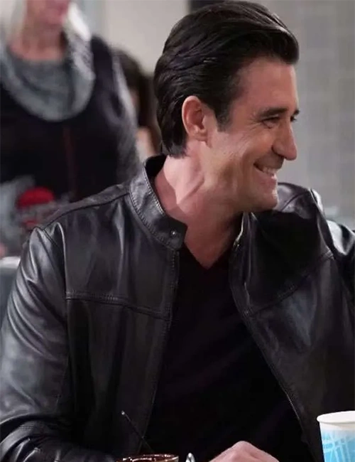 Gilles Marini Night Court S03 Black Leather Jacket Gilles Marini Night Court S03 Black Leather Jacket