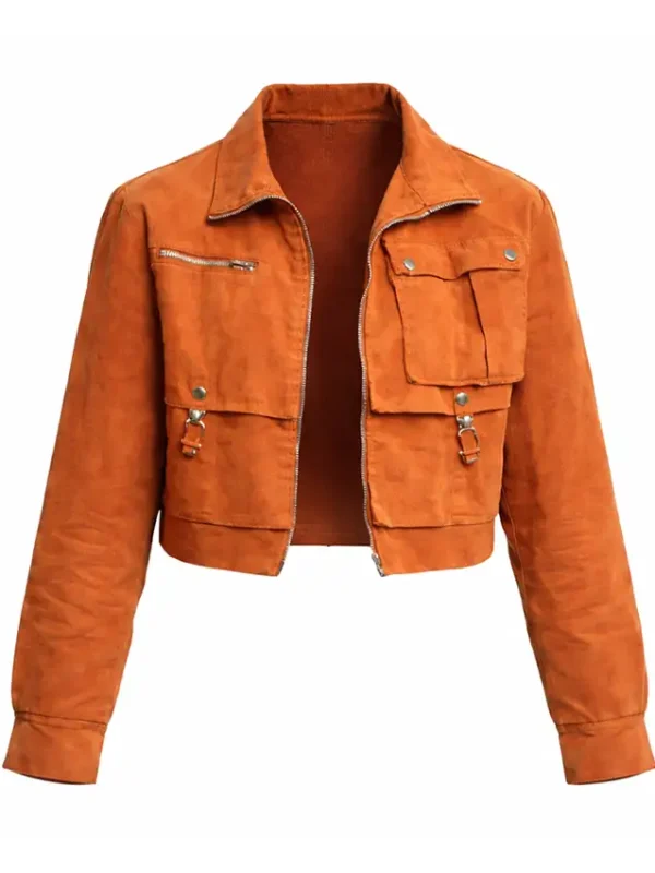 Girl Taken Lily Riser Cropped Jacket
