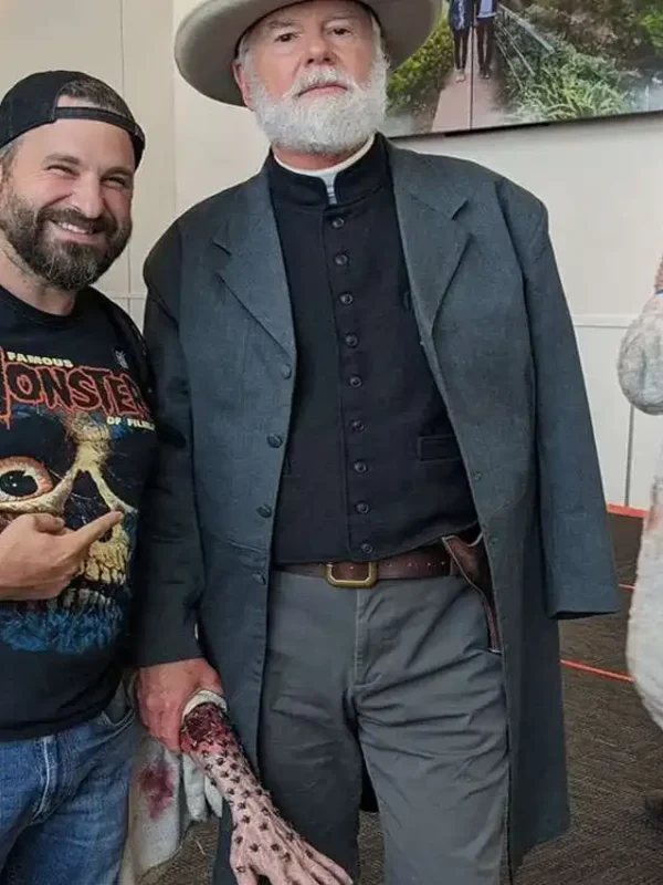 Godless Frank Griffin Grey Coat