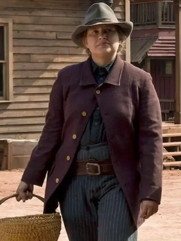 Godless Mary Agnes Maroon Jacket