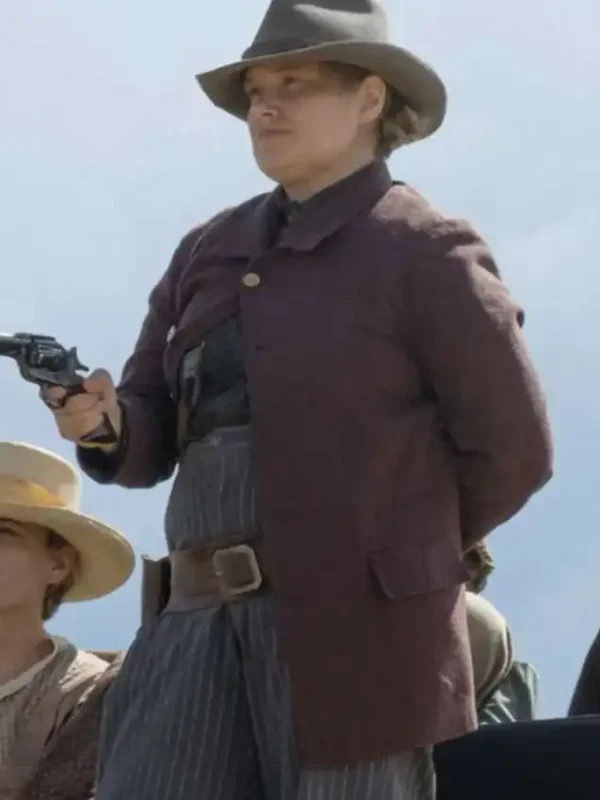 Godless Mary Agnes Maroon Jacket