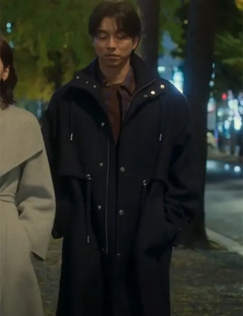 Gong Yoo The Trunk Black Coat Gong Yoo The Trunk Black Coat