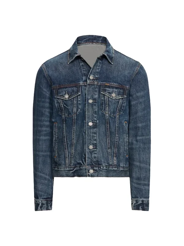 Graham O’Neil The Hunting Wives S01 Blue Denim Jacket