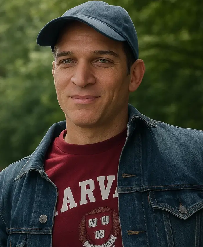 Graham O’Neil The Hunting Wives S01 Blue Denim Jacket Graham O’Neil The Hunting Wives S01 Blue Denim Jacket