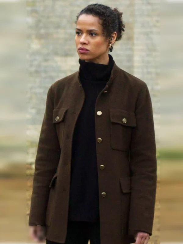 Gugu Mbatha-Raw Surface S02 Brown Jacket