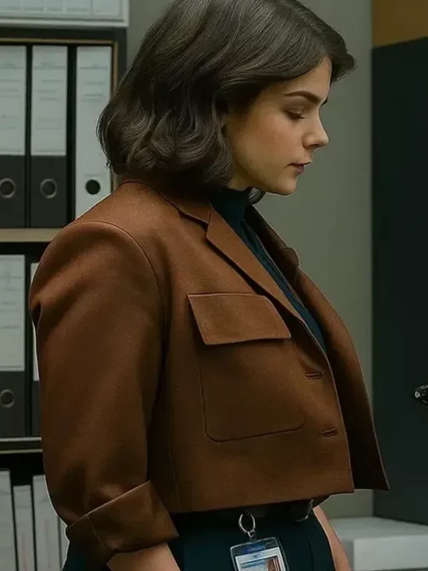 Gwyneth Keyworth Death Valley Brown Blazer