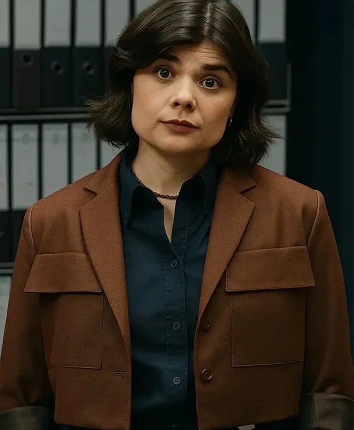Gwyneth Keyworth Death Valley Brown Blazer Gwyneth Keyworth Death Valley Brown Blazer