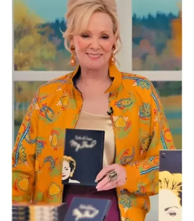 Hacks S02 Deborah Vance Orange Floral Print Jacket