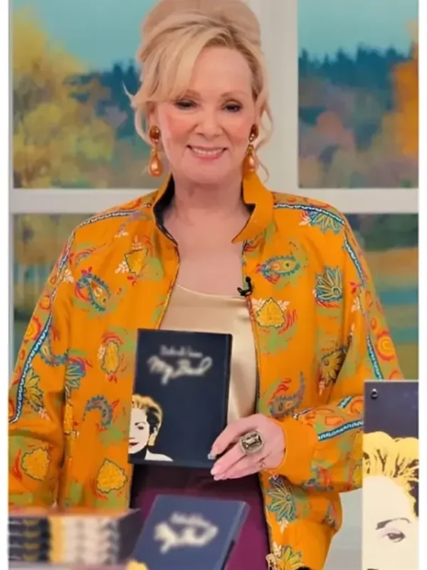 Hacks S02 Deborah Vance Orange Floral Print Jacket