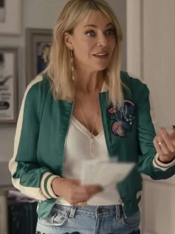 Hacks Season 03 DJ Vance Green Varsity Jacket