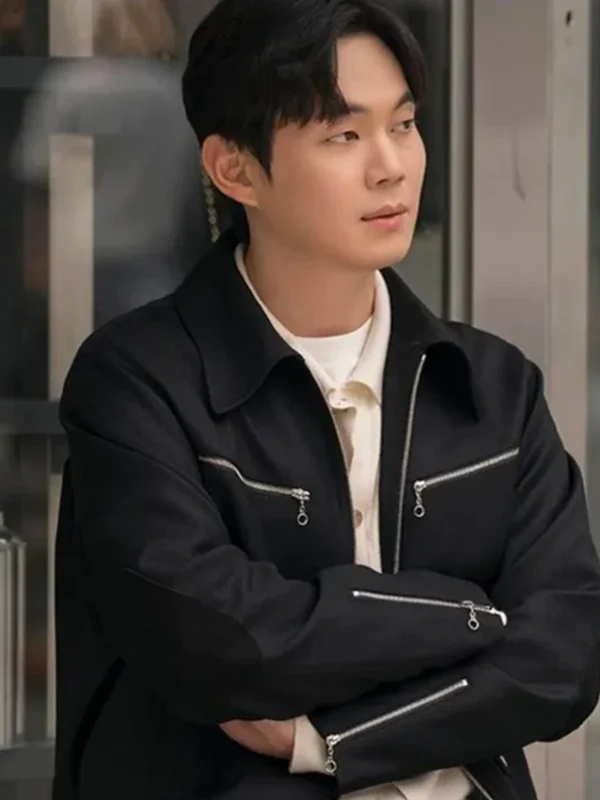 Han Se Jin Our Unwritten Seoul S01 Black Jacket