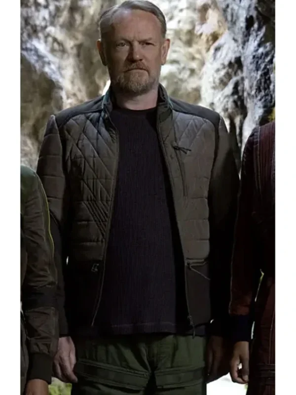 Hari Seldon Foundation S02 Quilted Grey Jacket
