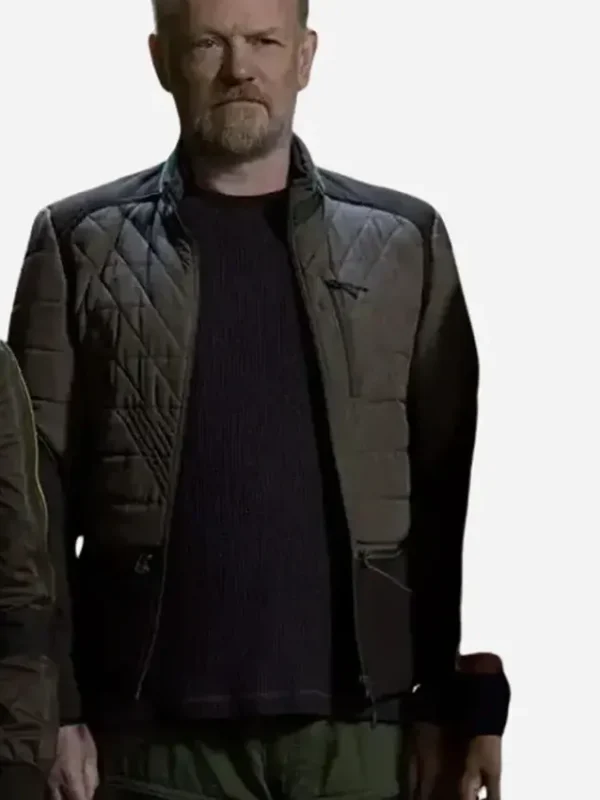Hari Seldon Foundation S02 Quilted Grey Jacket