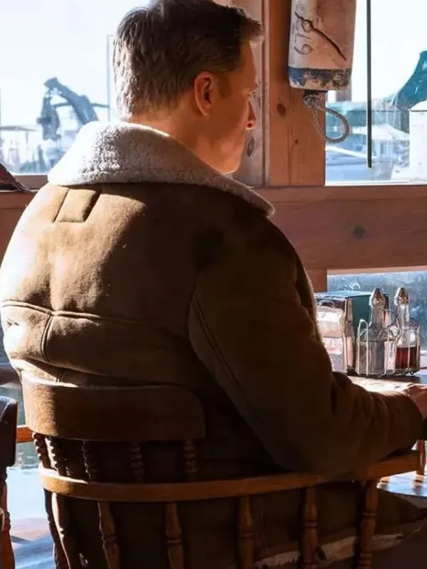 Harry Vanderspeigle Resident Alien S04 Shearling Jacket