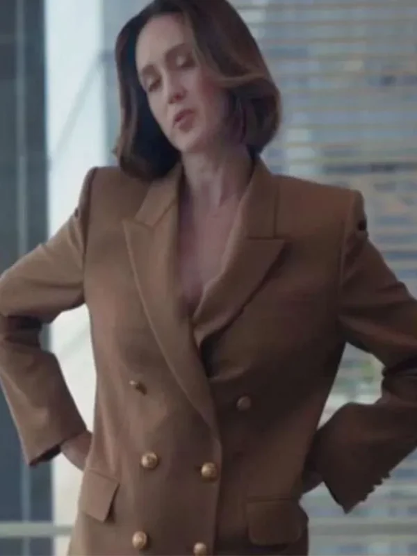 Heather Lind Your Friends and Neighbors S01 Brown Blazer
