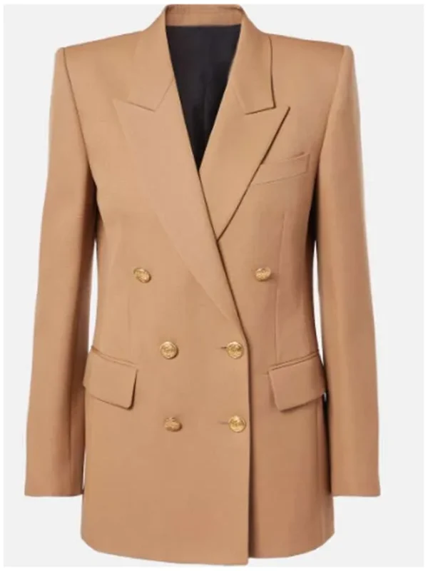 Heather Lind Your Friends and Neighbors S01 Brown Blazer