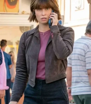 Heida Reed FBI International Brown Jacket
