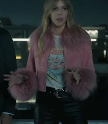 High Potential Kaitlin Olson Pink Jacket