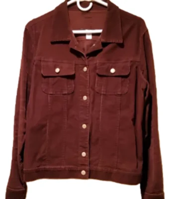 Holly Alberg Murder in a Small Town S02 Corduroy Jacket