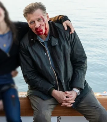 Holt McCallany The Waterfront S01 Black Jacket