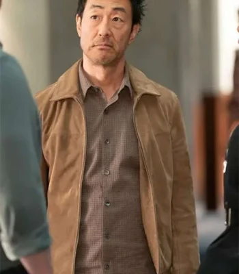Howie Han 9-1-1 S08 Brown Suede Jacket