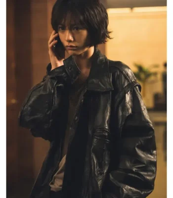 Climax Hwang Jeong Won Leather Jacket