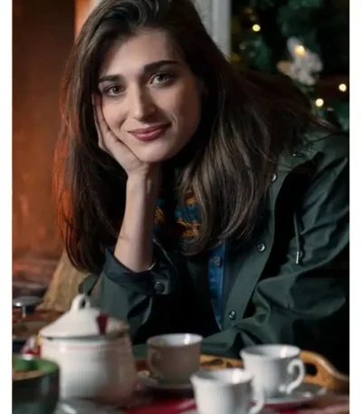 I Hate Christmas Pilar Fogliati Green Jacket