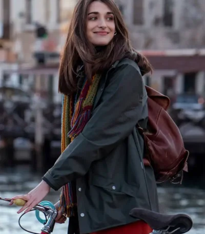 I Hate Christmas Pilar Fogliati Green Jacket