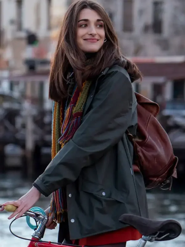 I Hate Christmas Pilar Fogliati Green Jacket