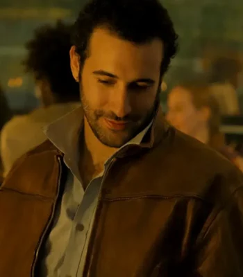 I Love LA Charlie Cohen Brown Jacket