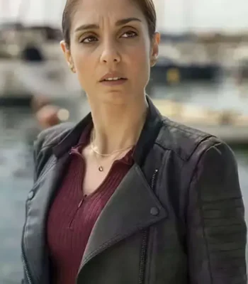A Taste for Murder Inspector Lara Sarrancino Leather Jacket