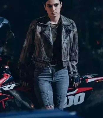 Irina Artenii Subteran S01 Biker Leather Jacket