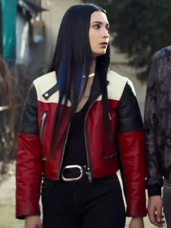 Irina Artenii Subteran S01 Cropped Leather Jacket