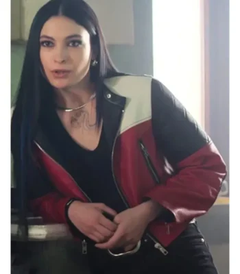 Irina Artenii Subteran S01 Cropped Leather Jacket