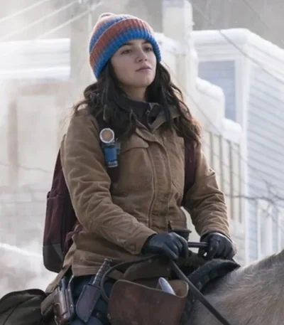 Isabela Merced The Last of Us S02 Brown Jacket
