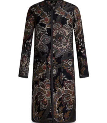 Isabella Spezzano Law and Order Organized Crime S05 Printed Coat