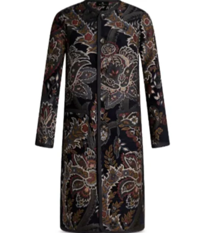 Isabella Spezzano Law and Order Organized Crime S05 Printed Coat
