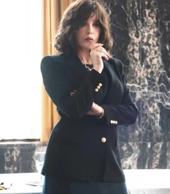 Isabelle Adjani Under a Dark Sun S01 Blue Blazer