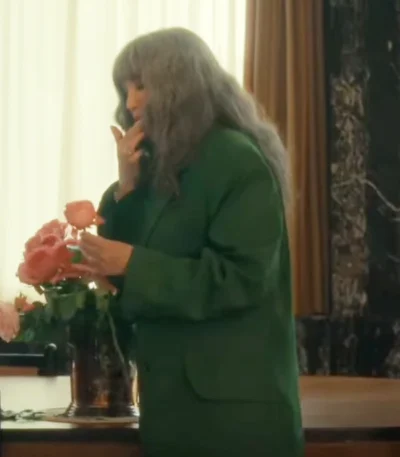 Isabelle Adjani Under a Dark Sun S01 Green Blazer