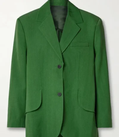 Isabelle Adjani Under a Dark Sun S01 Green Blazer