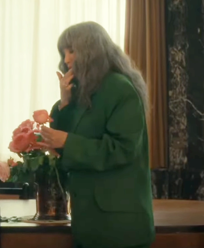 Isabelle Adjani Under a Dark Sun S01 Green Blazer Isabelle Adjani Under a Dark Sun S01 Green Blazer