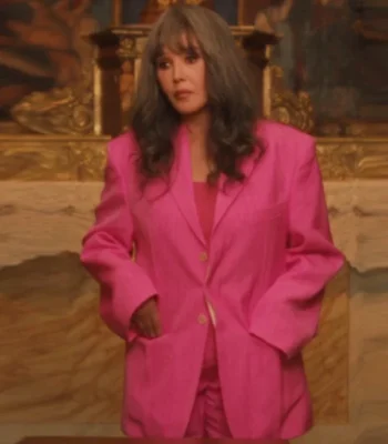 Isabelle Adjani Under a Dark Sun S01 Pink Blazer