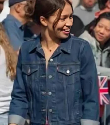 Isobel Akuwudike Hostage Blue Denim Jacket