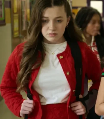 It’s Not Like That Penelope Jeffries Red Jacket