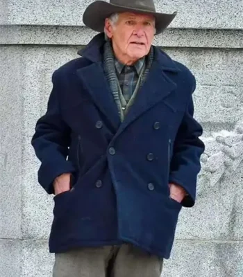 Jacob Dutton 1923 S02 Blue Wool Coat