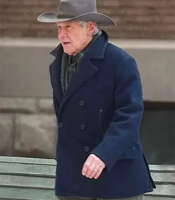 Jacob Dutton 1923 S02 Blue Wool Coat